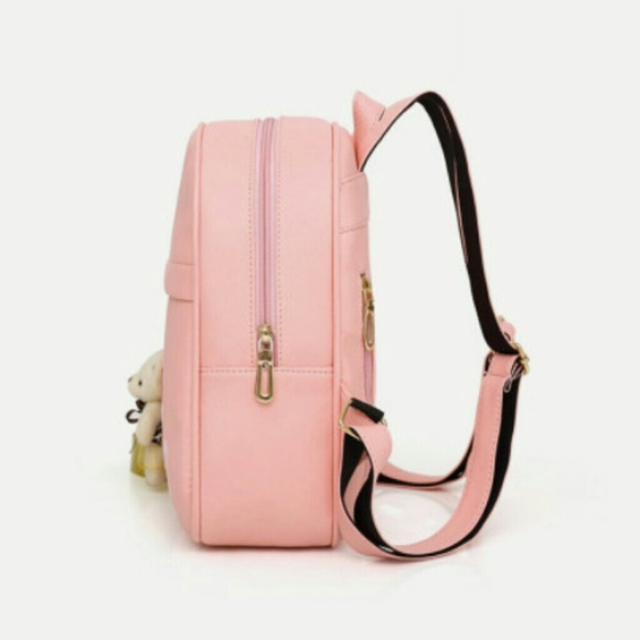 ??BEAR CHARM EMBROIDERY COMBINATION BAG 4pcs??